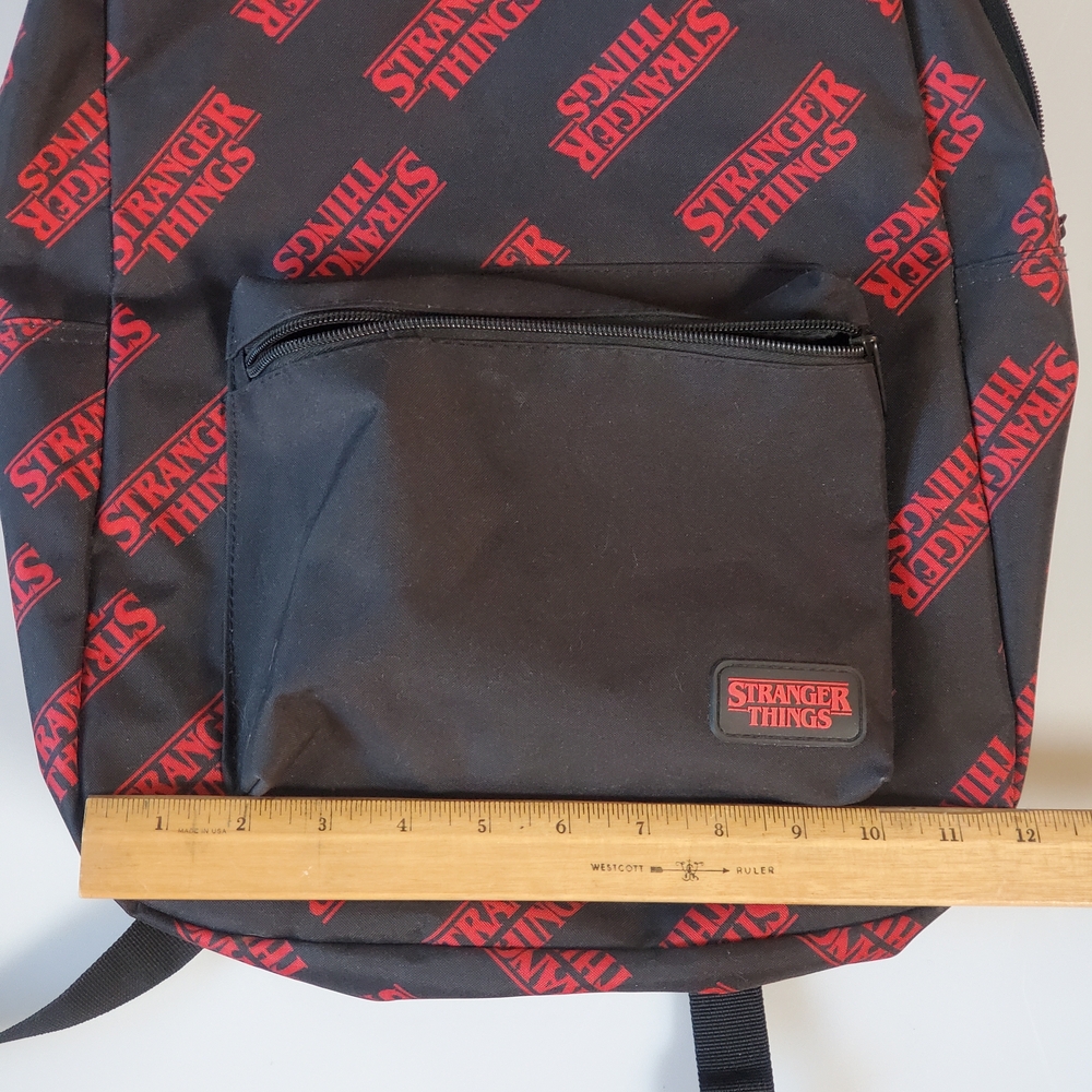 Stranger Things Black & Red Backpack - Picture 13 of 13